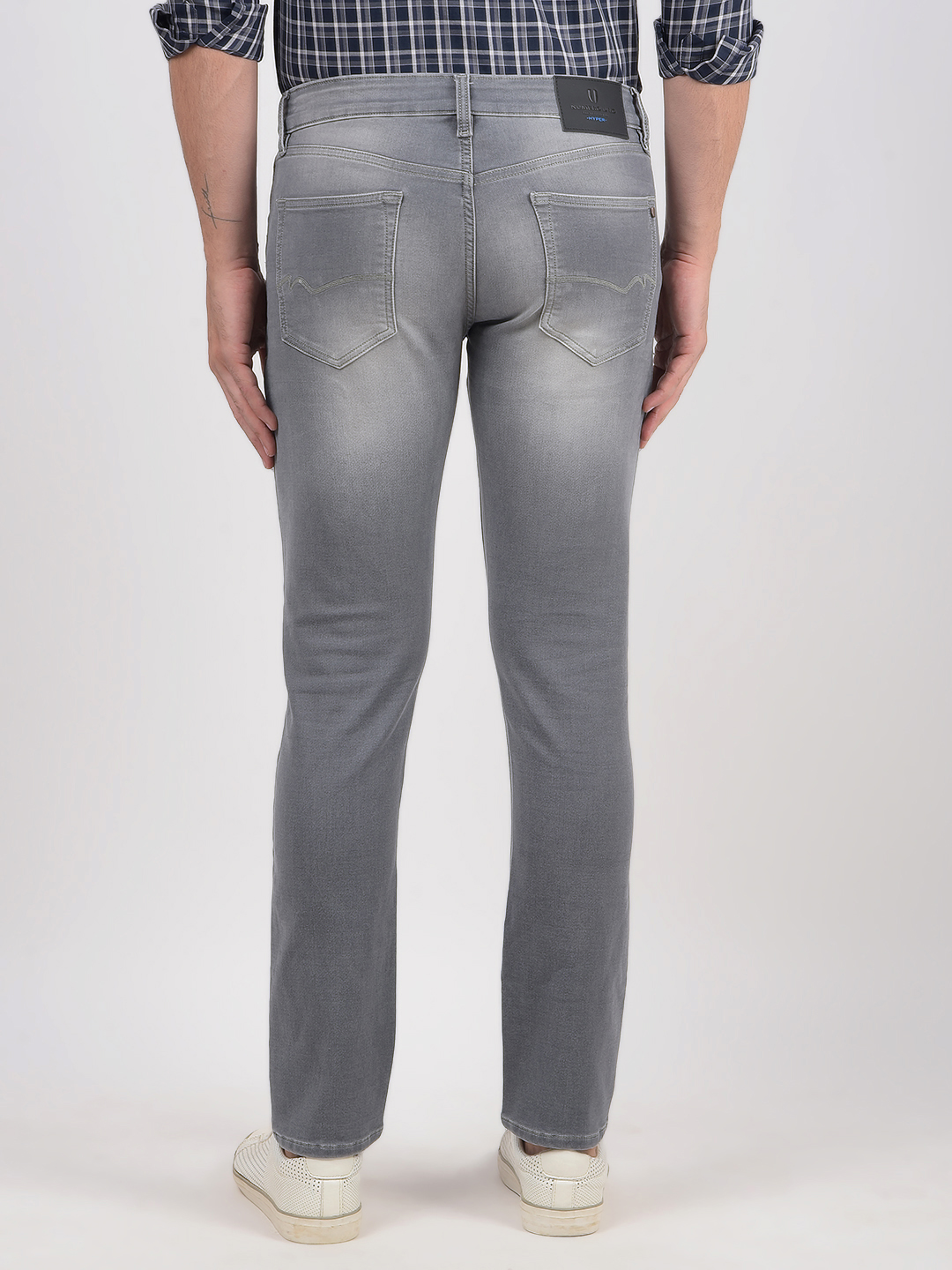 Numero Uno Men Solid GREY Jeans